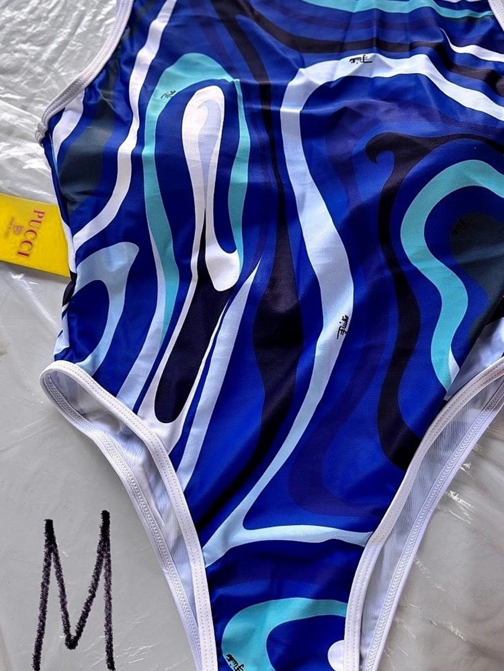 Emilio Pucci Abstract Swimsuit